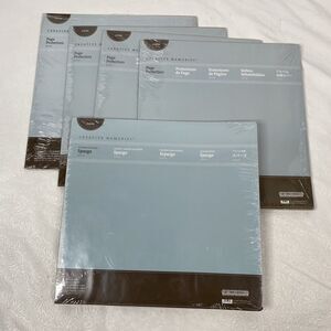 Lot Creative Memories 12x12 Page Protectors & Scrapbook Pgs